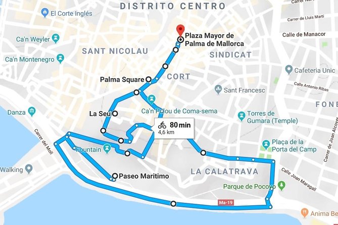 1 Hour Electric Scooter Tour in Palma - The convent and cloister stop: where history becomes human