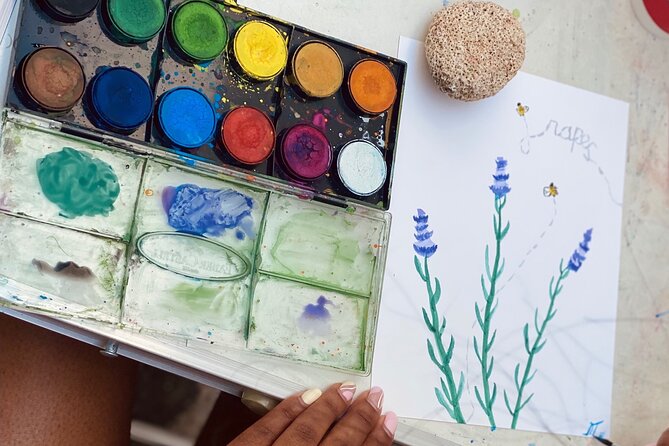 1 Hour Watercolor Workshop in Parikia Paros! - Small Group Size: More Help, Less Waiting