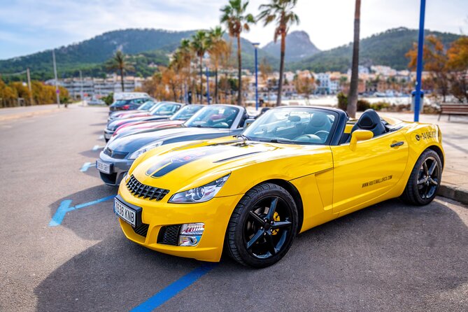 2.5h excursion through Mallorca Driving GT Cabrio Car - Manual Gearbox Rules: Who Can Drive (and How to Avoid Stress)