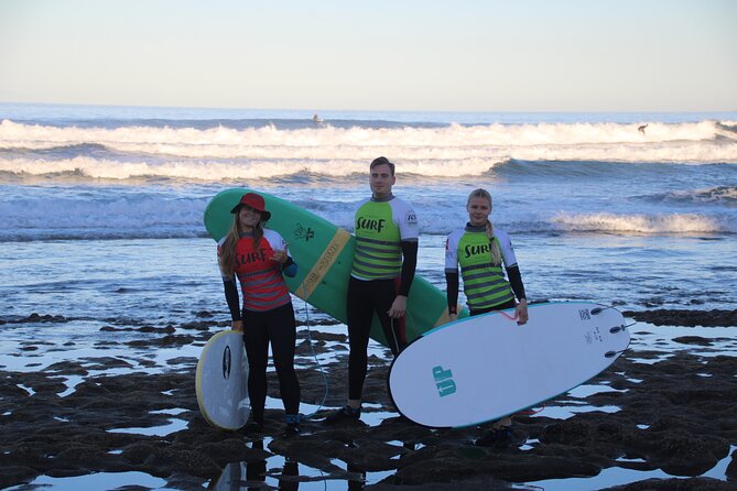 2 hours Semi-private surfing lesson in Playa de Las Americas - Tenerife Surf Point Meeting: Simple Start, Easy End