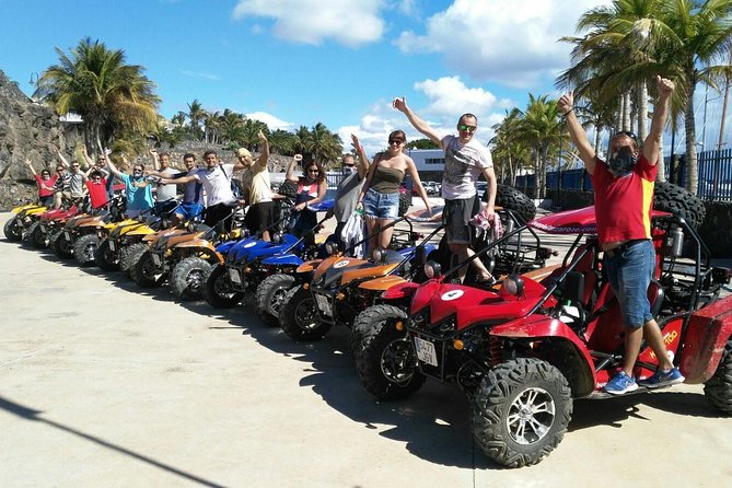 3 Hour Amazing Automatic Can Am Buggy Tour of Beautiful Lanzarote - First roll-out from the marina: the fast start to real scenery