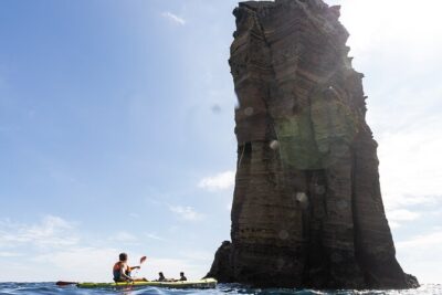 3 Hour Kayak Guided Tour in Islet of Vila Franca Do Campo - The return paddle: views along the shore and a calmer finish