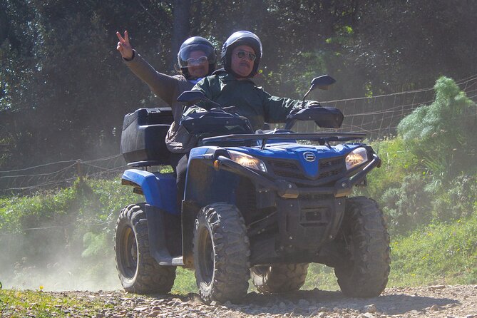 3-Hour Quad Excursions South Sardinia to Burcei - The Quad Setup: 2 Seats, One Driver, and a Real License Requirement