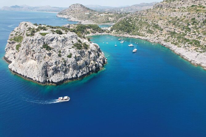 3 Hour Yellow Semi Submarine Swimming Cruise with Drinks Included! - Traganou Caves Swim Stop: The Boat-Only Cave Moment