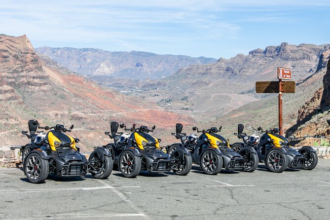 3 Wheel Motorcycle like Quad/Buggy Tour Gran Canaria (Maspalomas) - Three-Wheel Ryker Reality Check: license, sharing, and how easy it feels