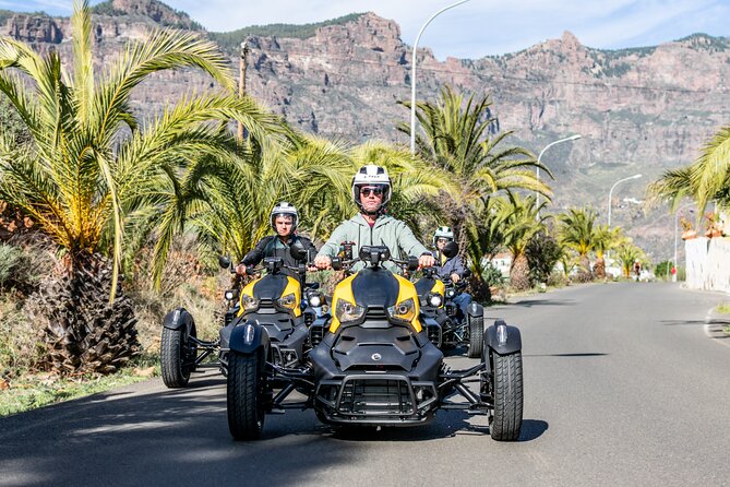 3 Wheel Motorcycle like Quad/Buggy Tour Gran Canaria (Maspalomas) - What to wear and bring for comfort on mountain + coast