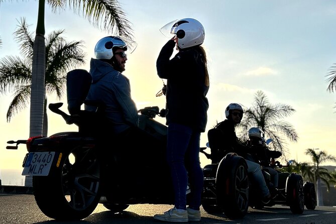 3 wheels motorcycle Coast Tour - Ryker - Gran Canaria Maspalomas - Stop 3: Puerto Rico pass-through views