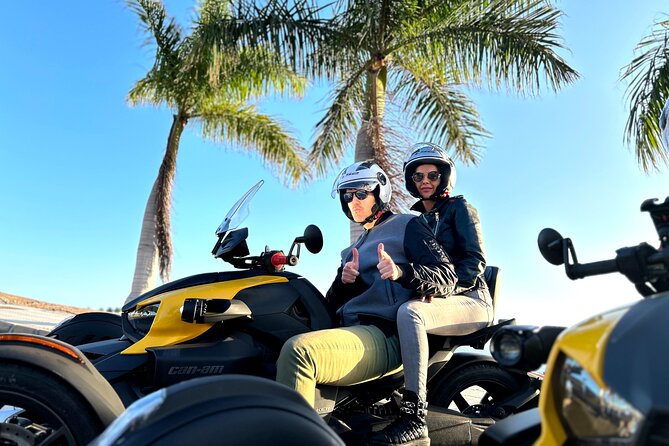 3 wheels motorcycle Coast Tour - Ryker - Gran Canaria Maspalomas - Stop 5: Anfi Tauro Golf break for a drink or bathroom