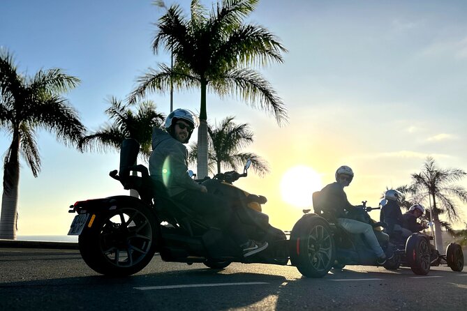 3 wheels motorcycle Coast Tour - Ryker - Gran Canaria Maspalomas - Meeting in Maspalomas and what the tour includes
