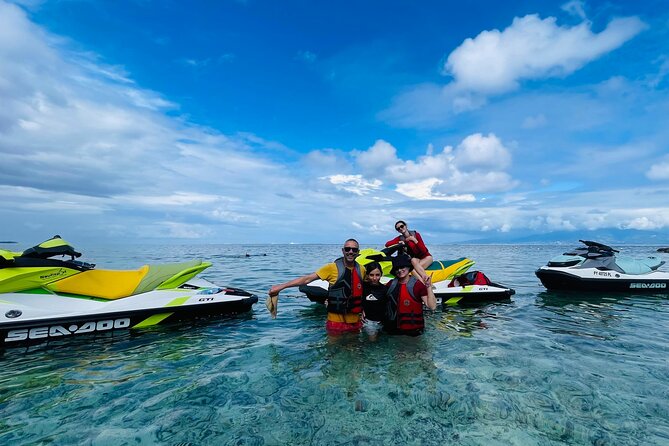 3H Jet Ski Tour to Discover Moorea - Motu Ahi: Coral Garden Time, Refreshments, and Swimming