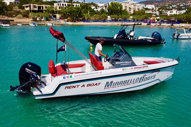 4-Hour Private Boat Rental Without Skipper at Agios Nikolaos - Price and Value: $324.38 Per Group (Up to 7 People)