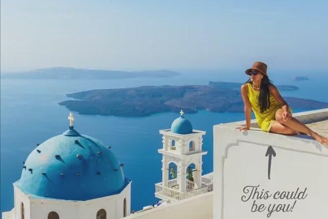 4 hrs PRIVATE island tour and photos, Oia and Blue domes - Photo help you can actually use (not just “take good pics”)