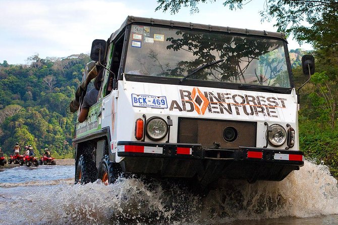 4x4 Jungle Safari to Waterfall & Delicious Rainforest Lunch - Key highlights: Carara 4x4, waterfall pools, and casado lunch