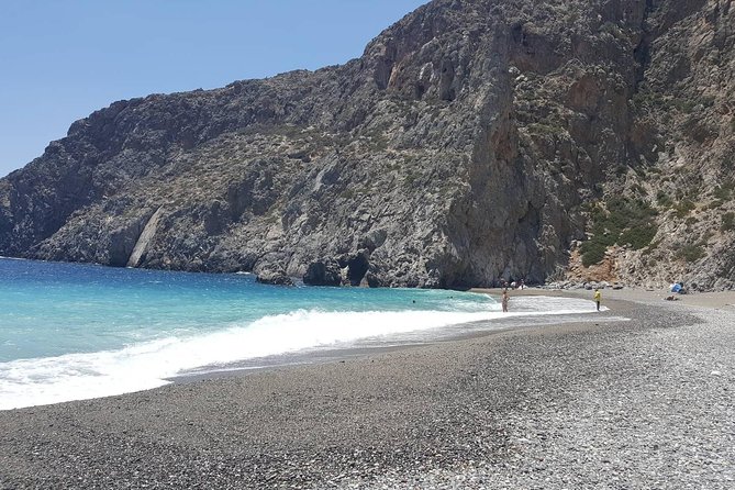 4x4 Safari Tour South Crete Agiofarago Matala - Agiofarango beach: the easy gorge walk that leads to swim time
