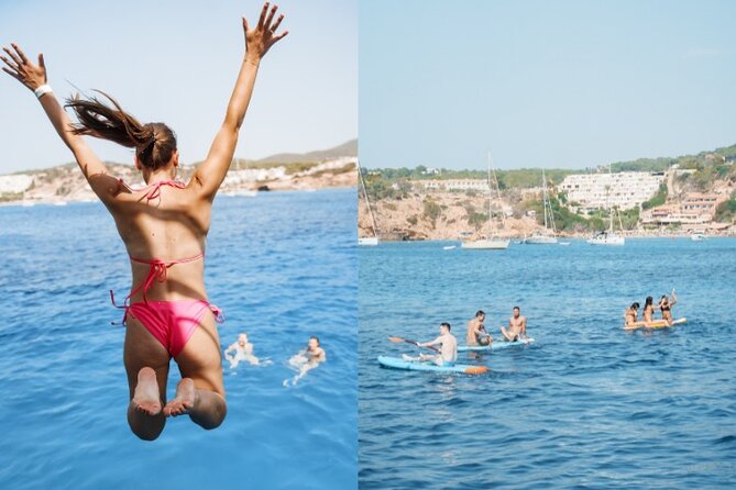 5 Hour Adults Ibiza Boat Trip + lunch, 6 drinks, SUP Boards & DJ - Beach Hopping Without the Hassle: Why the Route Makes Sense