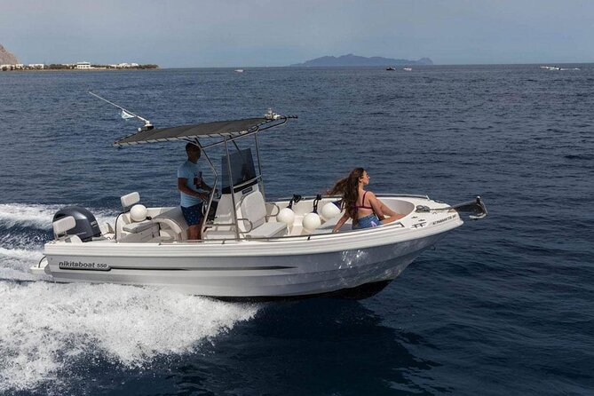 5 Hours Boat Rental in Santorini - Key points at a glance