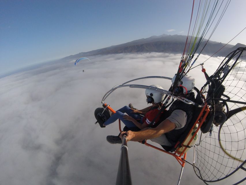Adeje: Paratrike Flying Tour with Hotel Pickup and Photos - Puerto Colón and Adeje: the route gets more interesting