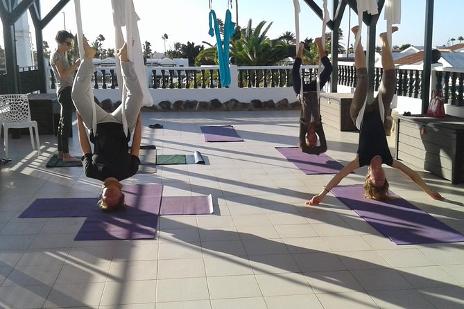 Aerial Yoga Experience in Maspalomas, Spain - Zero-Gravity Poses and Inversions: How to Set Expectations