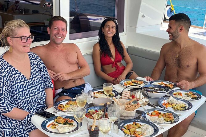 Ag. Nikolaos: Catamaran Trip with Sushi, Drinks, & Water Toys - Getting Comfortable: Boat Layout, Deck Time, and What to Bring