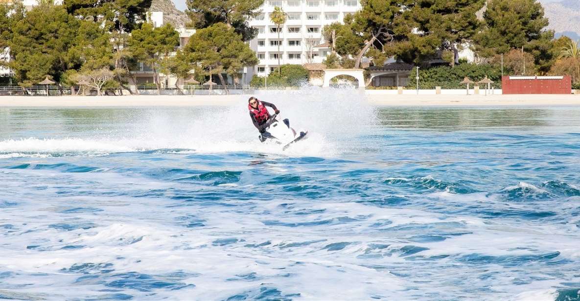 Alcudia: 30-Minute Jet Ski Adventure for Beginners & Photos - 30 Minutes on the Water: Why Alcudia Works for First-Time Jet Ski Riders