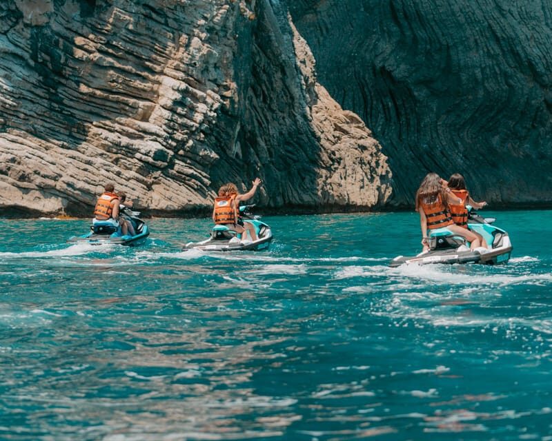 Alcudia: JetSki Tour Coll Baix beach & Caves (free Photos) - Price and value: $234 per group up to 2