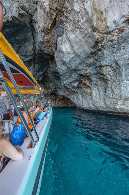 Alcudia: Pirate Cave, Parc Natural & Snorkel - Sailing Alcúdia Bay toward Parc Natural de Llevant