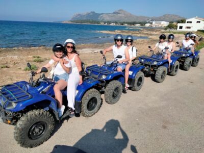 Alcudia: Quad Sightseeing Tour with Viewpoint and Beach - Learning the quad setup: driving rules you should take seriously