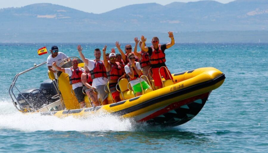 Alcudia: Speedboat Tour of Northern Mallorca & Hotel Pickup - Hotel Pickup, Then Straight to the Med: How the Day Feels