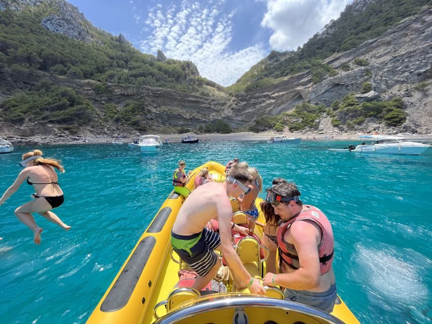 Alcudia: Speedboat Tour of Northern Mallorca & Hotel Pickup - Speed at Sea: The Fun Part (and the Weather Reality)