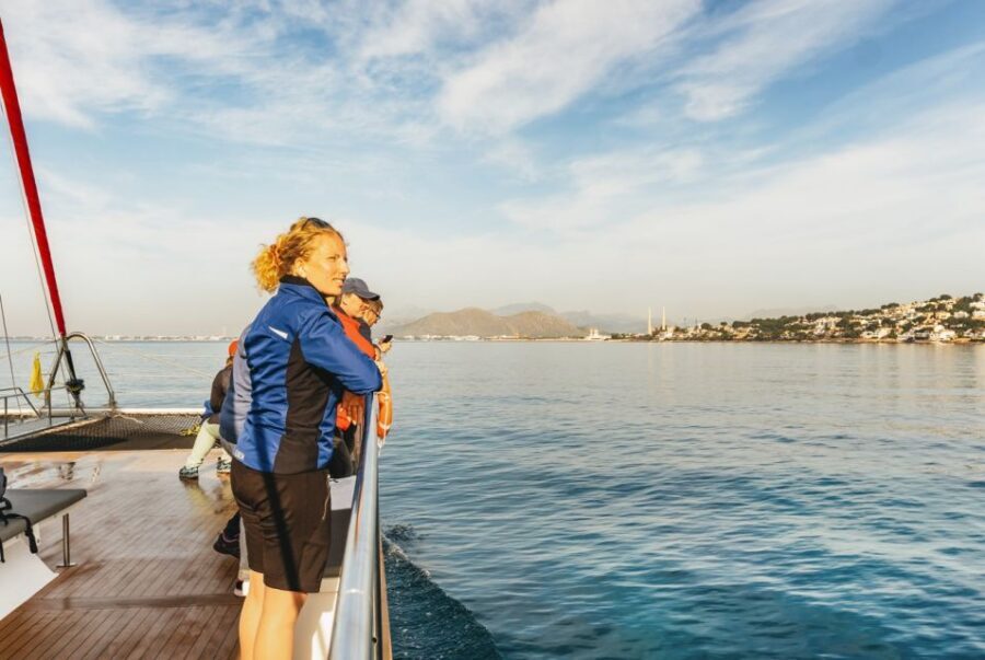Alcudia: Sunset Catamaran Tour with Dinner and Snorkeling - Where the tour starts on Passeig Marítim in Alcúdia
