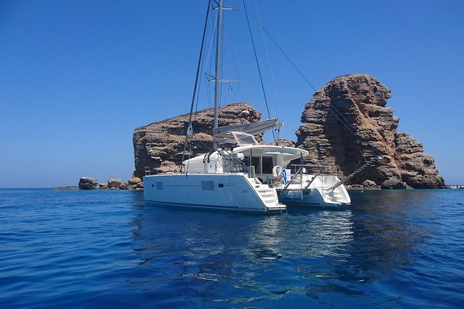 All-Inclusive Catamaran Day Cruise - Paros Options, Secluded Coves, and the “Spa” Mud Moment