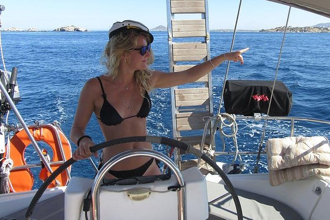 All inclusive day sailing tour from Naxos to the small cyclades - Breakfast, sailing, and spotting sea life along the way