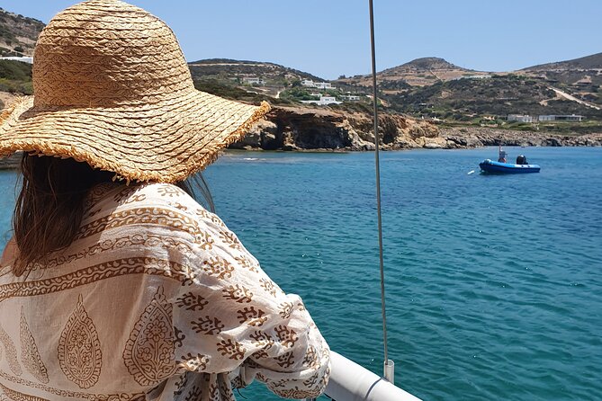 Antiparos & Despotiko Kaiki Cruise — Coves, Swim & BBQ - From Paros to Pounta Port: the part that actually saves time