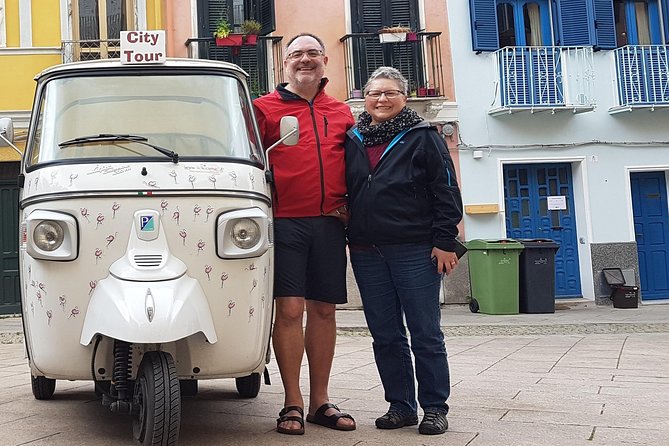 Apelisetta tuk tuk: 2 hours tour of Cagliari - Starting point on Via Roma: easy meet-up, mobile ticket, no fuss