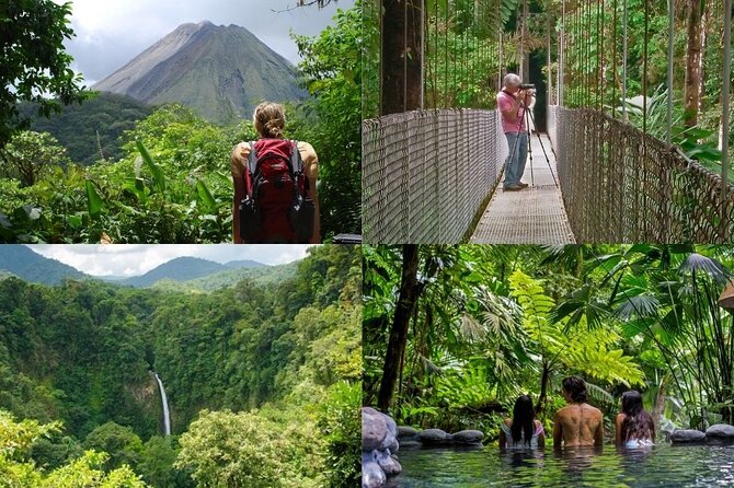 Arenal Best 4 Attractions Full Day Combo Incl. Lunch and Dinner - Stop 1: Arenal Hanging Bridges for Birds, Reptiles, and Big Views