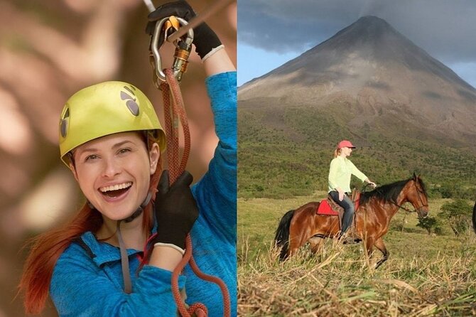 Arenal Canopy and Horseback Riding Adventure - Arenal Canopy and Horseback in La Fortuna: What the combo really gives you