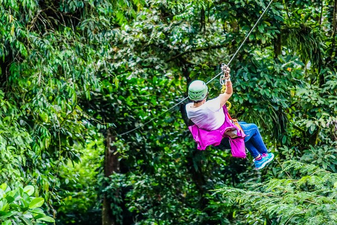 Arenal Canopy and Horseback Riding Adventure - First step: pickup in La Fortuna and getting kitted out