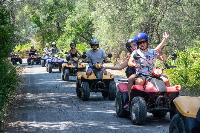 ATV Quad Guided Sightseeing/ Exploring Tour@The Pink Palace Corfu - What The ATV Ride Feels Like In Corfu: Scenic Pace, Road Rules, And Staying Together