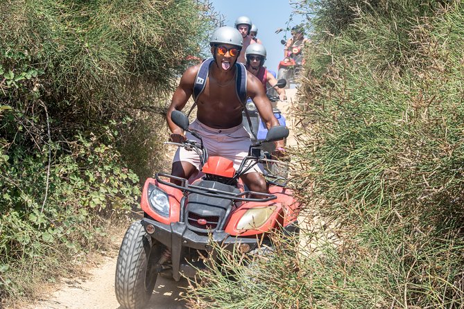 ATV Quad Guided Sightseeing/ Exploring Tour@The Pink Palace Corfu - Paramonas Beach For A Real Break: Swim Time With Soft Sand And Big Views
