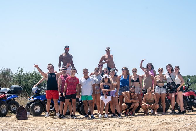 ATV Quad Guided Sightseeing/ Exploring Tour@The Pink Palace Corfu - Pentati Lunch And The Mountain Viewpoints: Traditional Food With Big Island Geography