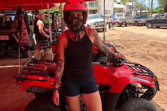 ATV Tamarindo to Pirates Bay - Tamarindo Beach stop: snorkel time and the break you’ll feel