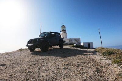 Authentic Jeep Adventure Tour - The Route: Choulakia to Panormos, by Way of Marathi