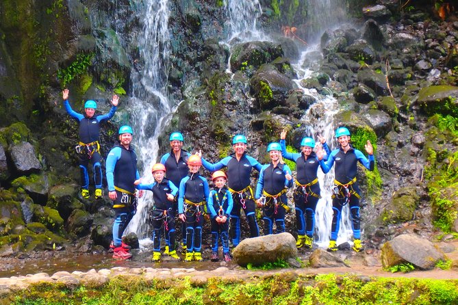Azores Canyoning Adventure in São Miguel - Half-day - Jumps, slides, zipline, and rappels: how the guide keeps you safe