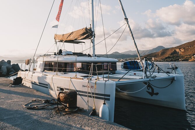 Balos & Gramvousa Luxury Catamaran Sailing Cruise from Kissamos - Gramvousa Island: Views, Swims, and History You Can Walk Off