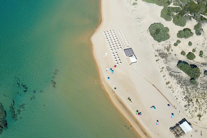 Beach excursion to Chia and Tuerredda from Cagliari - Stop 1: Chia Beach, Su Giudeu salt lake, and three quick beach options