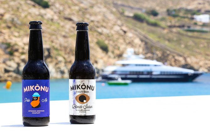 Beer Tasting at Mykonos Brewing Company - Price and value: is $33.62 for about 30 minutes fair?