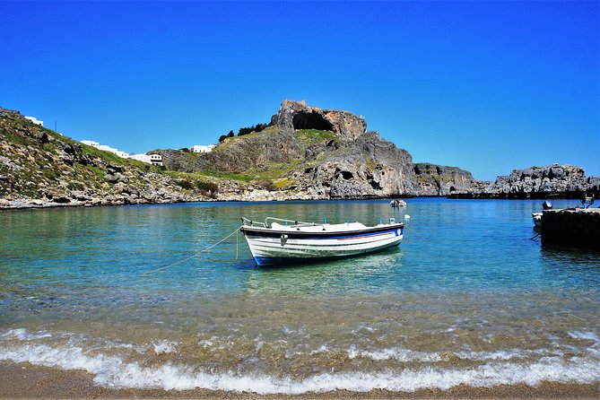 BEST OF LINDOS & RHODES - PRIVATE TOUR - SHORE EXCURSION - HALF DAY - 4 People - Lindos Village Time: The White Alleys, the Main Square, and Step Choices