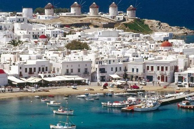 Best of Mykonos Island 4-Hour Private Tour - Mykonos Town on foot: the lanes, Little Venice feel, windmills, and Petros