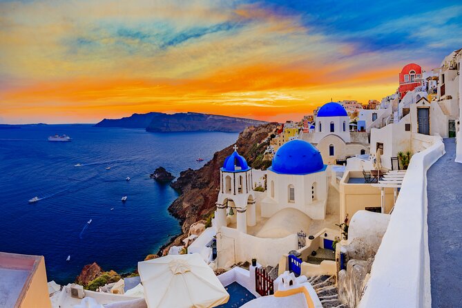 Best of Santorini Full Day Private Trip From Mykonos - Red Beach and Perissa: volcano color, then black sand swimming