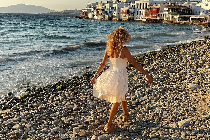 Best private local tour guided in Mykonos - 4 hours! - Kalafatis: One of Mykonos’s “Postcard Beaches” for 10 Minutes